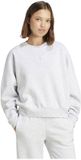 Adidas Essentials Small Logo Feelcozy Sweatshirt Wit XL Vrouw
