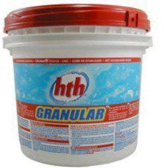 HTH chloorgranulaat - Chloorshock - 5kg - Chloor - Zwembad - Zwembadwater - Onderhoud - Shock