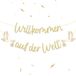 Welcome Home baby sling baby shower - Stork birth motif