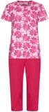 Rebelle MyRebelle Pyjama Palm Springs Bio Katoen Roze Knoopsluiting Maat 36
