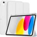 Techsuit Housse pliante pour tablette avec support pour stylo pour Apple iPad 10 10.9 (2022) - Gris