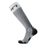 UYN Skisokken heren One Merino grey melange/white - 45/47