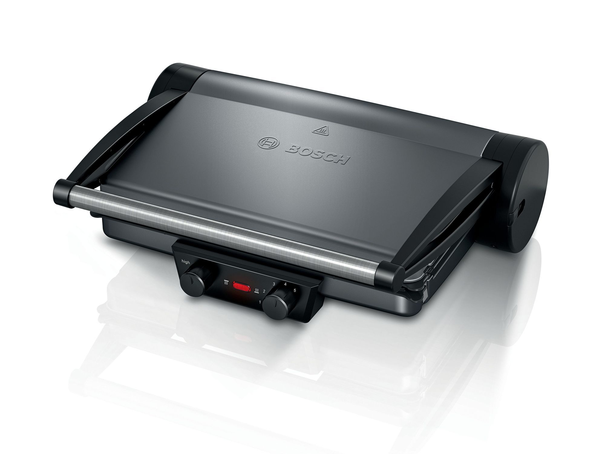 Bosch Haushalt Bosch TCG4215 Contactgrill - Zilver - 2000W