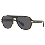 Versace 0VE2199 100281 Zonnebril - Heren - Zwart