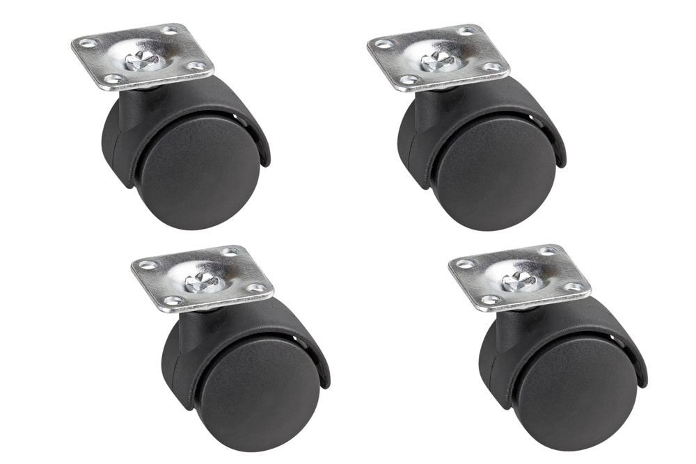 Metafranc Zwenkwiel Set 40Mm Hard 4St *Nl* W - WU0804100