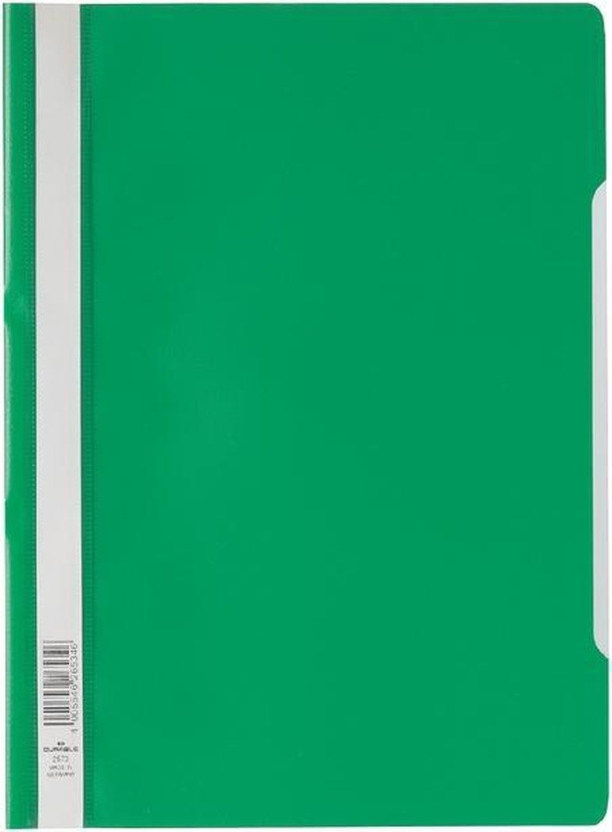 Durable 2573-05 - Mappen - groen, transparant