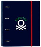 Safta Benetton A4 100 Sheets 27x32x3.5 Cm Map Bleu Enfants