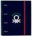 Safta Benetton A4 100 Sheets 27x32x3.5 Cm Map Bleu Enfants