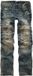 Rock Rebel by EMP Blauwe bikerjeans met individuele wassing - Heren - W34L32