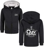 Ozzy Osbourne Metal-Kids - Skull Kinder vesten zwart Biologisch katoen - Maat 116