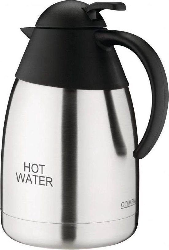 Olympia RVS Thermoskan - 1.5 Liter - Dubbelwandig - Met Handgreep