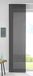 Set Icecat Set van 1 schuifgordijn, gordijn, voile, H x B 245 x 60 cm, zwart, compleet met paneelwagen, verzwaringsstang, 85589N
