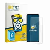 BROTECT Screenprotector 6 Stuks voor OnePlus Nord CE 6 Lite Transparant
