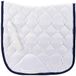 HKM Dressage Competition Zadeldekjes Wit/Marineblauw Pony-Dressuur