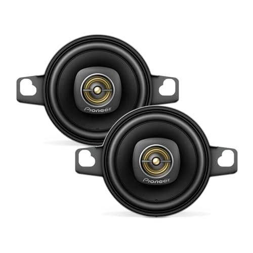 PIONEER TS-A709 A-serie 2-weg, 450 W Max vermogen, 16 mm tweeter - coaxiale luidspreker (paar), zwart