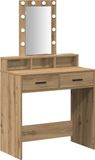 vidaXL - Kaptafel - Bruin - 79 x 41 x 140 cm - Bewerkt hout