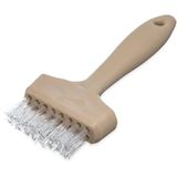 Carlisle 4011400 brede wafelijzer borstel, 7 inch, teflon - Pack van 12
