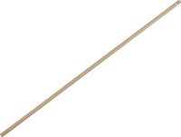 Buemag Bezemsteel universeel - hout - 130 cm - D24 mm - ophang oog
