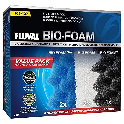 Fluval 107 Bio Foam Pack - 250 g - 6 Months