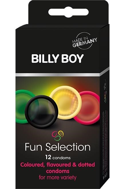 BILLY BOY Fun Selection condooms Aantal: 12 stuks