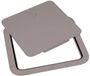 Nuova Rade trappe d'inspection standard avec couvercle amovible gris 380 x 380 mm