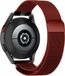 Strap-it Milanees bandje geschikt voor Samsung Galaxy Watch 5 40mm & 44mm / Galaxy Watch 5 Pro / Galaxy Watch 4 40 & 44mm / Galaxy Watch 4 Classic - rood