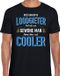 Bellatio Decorations Shoppartners Bv Deze kanjer is loodgieter net als een gewone man maar dan veel cooler T-shirt Zwart Heren M