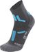 UYN Wandelsokken Dames Trekking 2In Anthracite Turquoise Schoenmaat 35 - 36