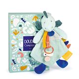 DOUDOU ET COMPAGNIE Dino fopspeen clip - 23 cm - groen - Les Calinosaures