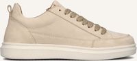 Wysh Cillian Sneakers Jongens - Leren Sneaker - Beige - Maat 33