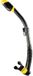 DRY Cressi Dry Duik Snorkel Dark / Yellow