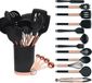 Set d'ustensiles de cuisine 17 pièces résistant à la chaleur - Accessoires en silicone antiadhésifs pour une cuisine facile - Rosé doré
