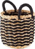 Compactor Opbergmand Flora 20 x 20 Cm Zeegras/katoen Naturel