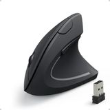 Merkloos Logitech Verticale muis draadloos ergonomisch - 800 / 1200 / 1600 DPI - 120 x 62,8 x 74,8 mm - Kantoor en gaming