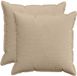 vidaXL - Kussensloop - 2 stuks - Taupe - 70 x 70 cm
