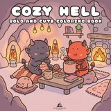 Cozy Hell: A Cute Dark Fantasy Coloring Book for Adults and Teens