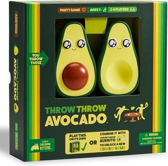 Exploding Kittens Throw Throw Avocado