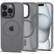 Tech-Protect Coque iPhone 15 Pro Magmat - Compatible MagSafe - Titane mat
