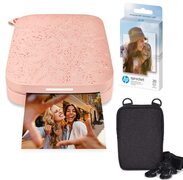 HP Sprocket Draagbare Instant Fotoprinter, 2 x 3 inch, (Roze) Zink Papierbundel