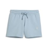 PUMA Essentials Elevated short met medium taille voor dames, 13 cm L, Seafoam Blue