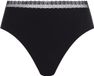 Chantelle Dames Kanten Highwaist Slip Modal - Cozy Chic - Zwart / M
