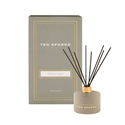 Ted Sparks Ted Sparks geurstokjes - Tonka & Pepper (250 ml)