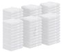 Avalon Towels Katoenen washandjes - (pak van 60) grootte 30 x 30 cm, 100% ringgesponnen katoen, absorberend, zachte gezichtshanddoeken, gymhanddoeken, hotel- en spa-kwaliteit, herbruikbare