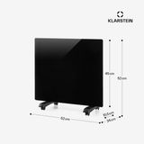 Klarstein Bornholm Convecteur 1000W Noir