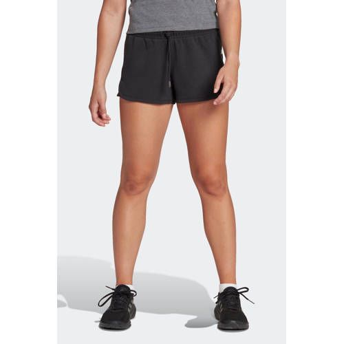 adidas Performance sportshort zwart/wit