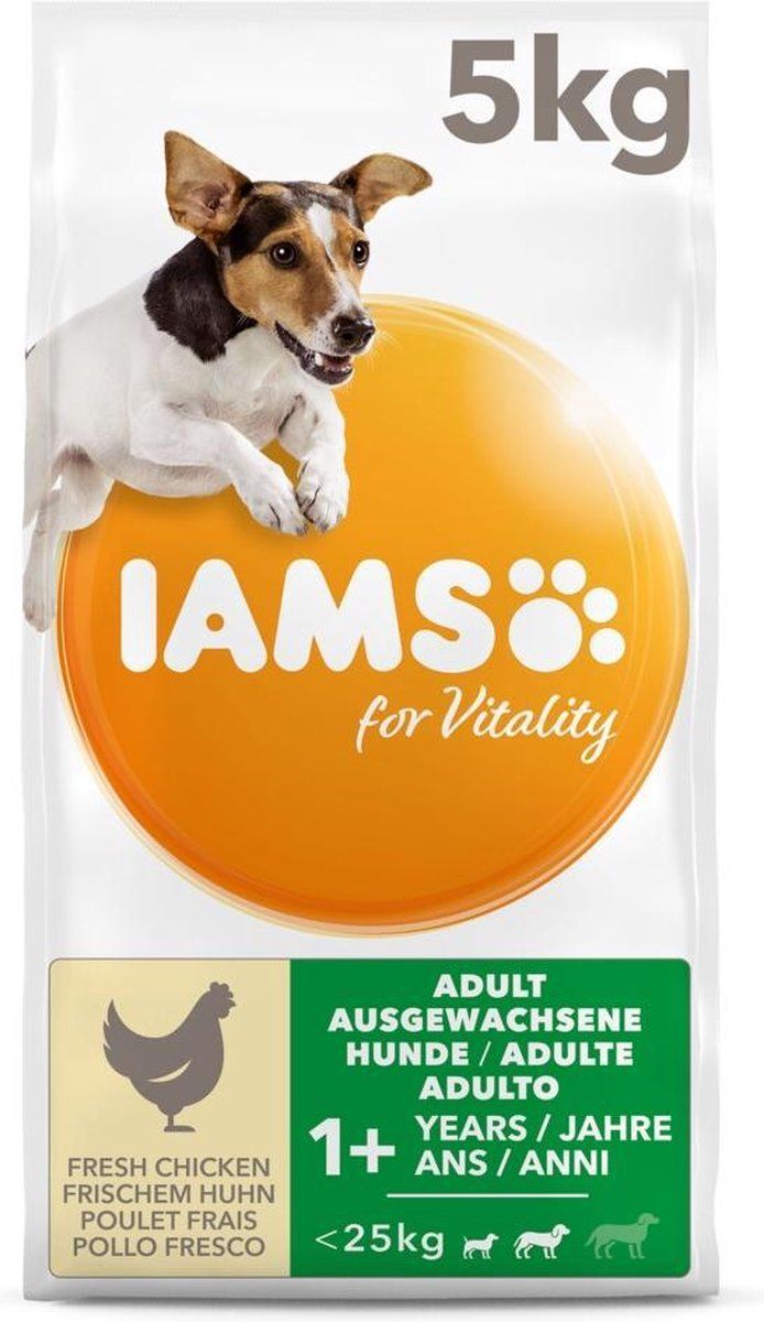 Iams Dog Adult Small - Medium Kip 5 kg
