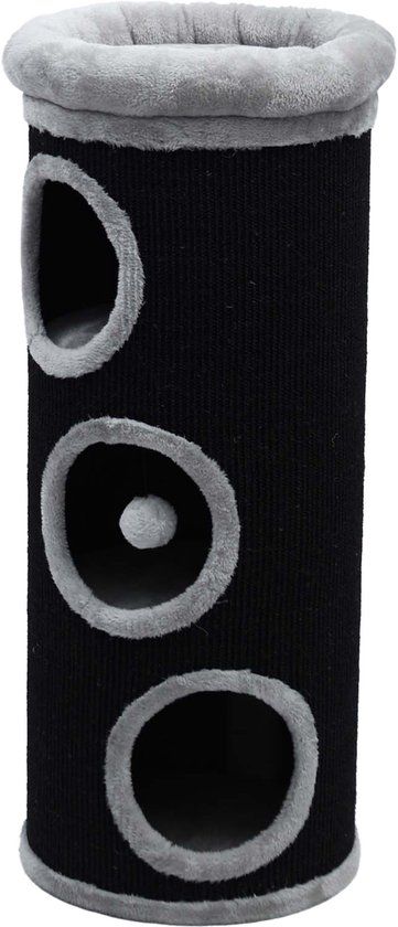 Gebr de boon Boon Klimton Sisal 3 Gaats Zwart/Grijs 95x38cm