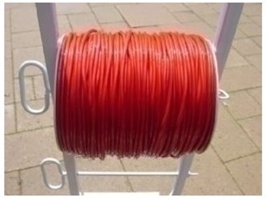 - Springtouw Op Rol Rood 150 Meter