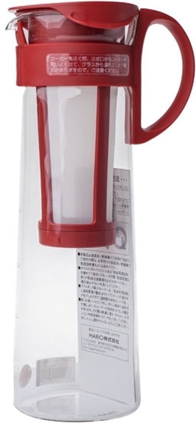 Hario Cold Brew Mizudashi 1L - rood