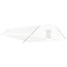vidaXL Tuinkas met stalen frame, 144 m², 24x6x2,85 m, wit